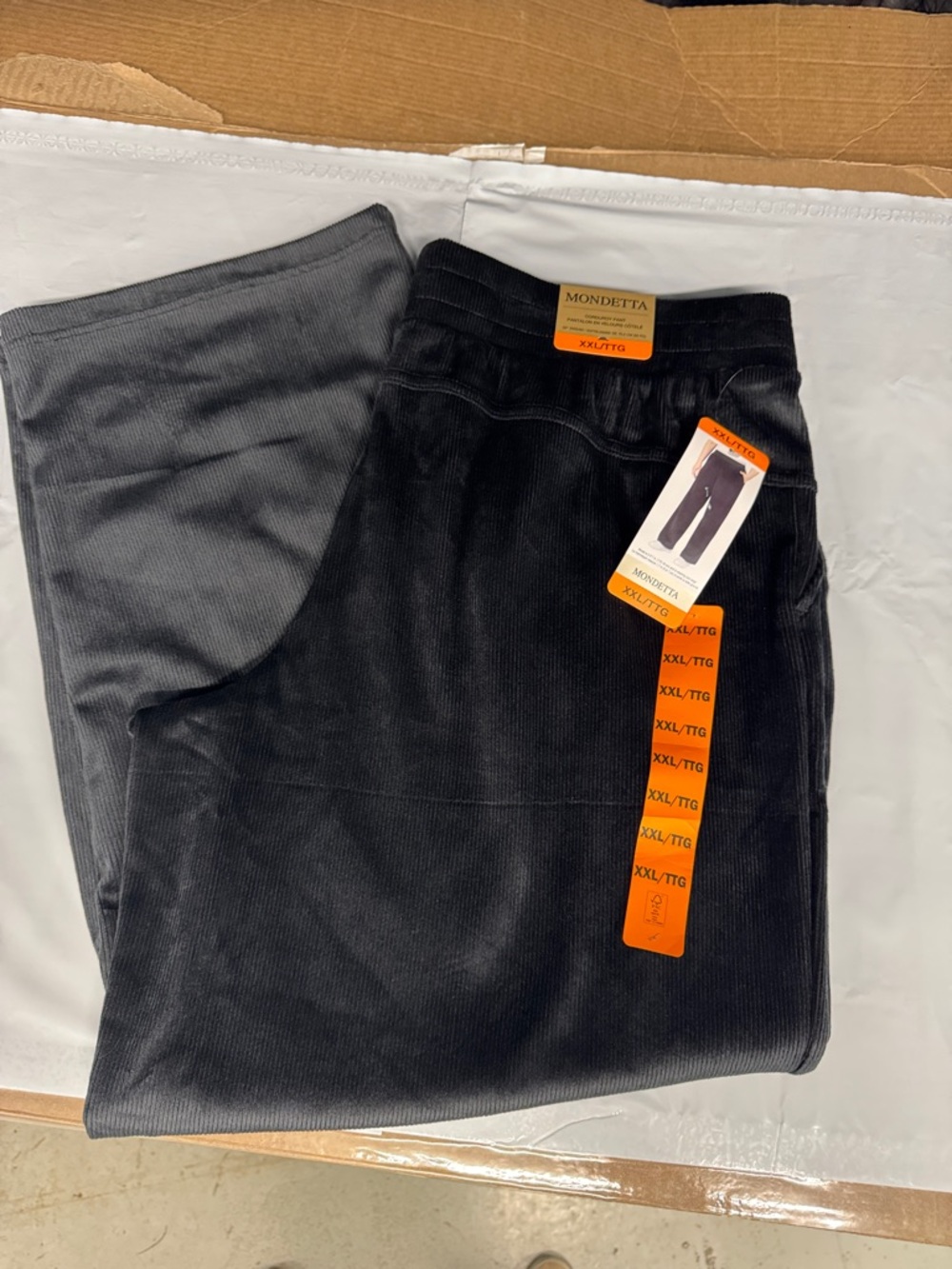 Mondetta Black Corduroy Boot Cut Pants
